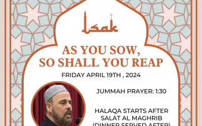 Friday Family Circle: April 19, 2024 After Maghreb Prayer