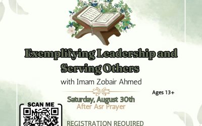 Exemplifying Leadership and Serving Others with Imam Zobair Ahmed – ISAK Youth Group