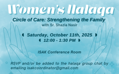 Women’s Halaqa – Circle of Care: Strengthening the Family